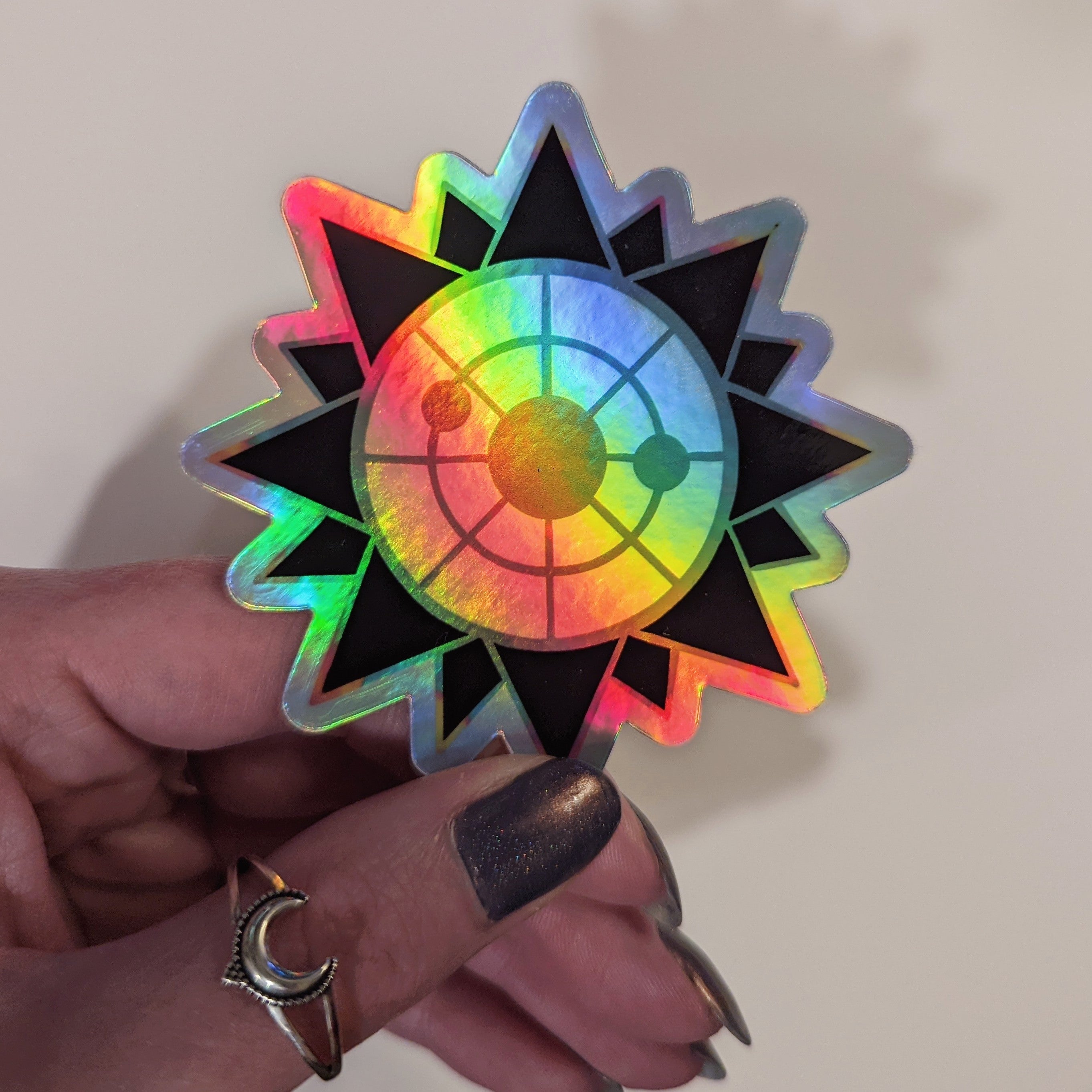 Solar Holographic Sticker
