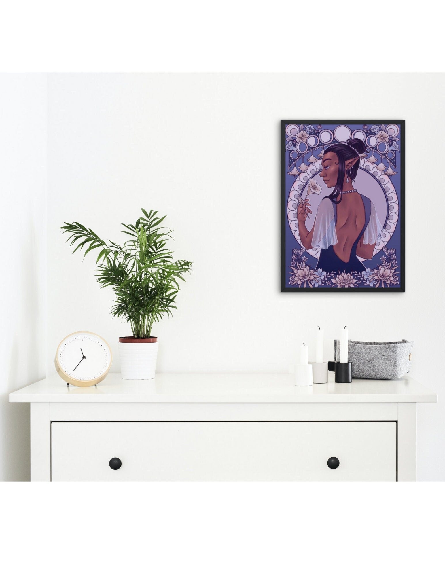 Moon Goddess - Art Print