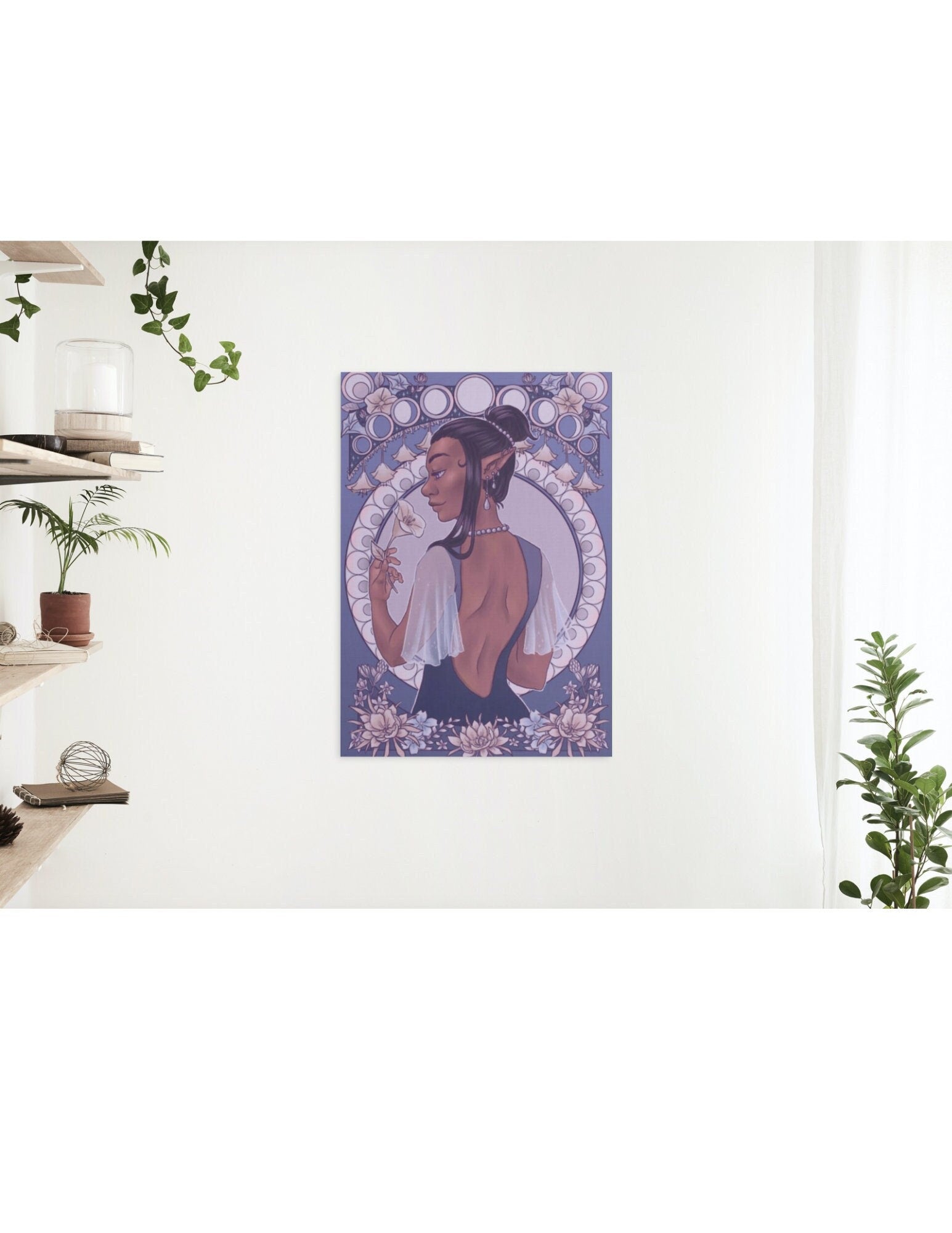 Moon Goddess - Art Print