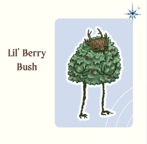 Lil' Berry Bush | Sticker