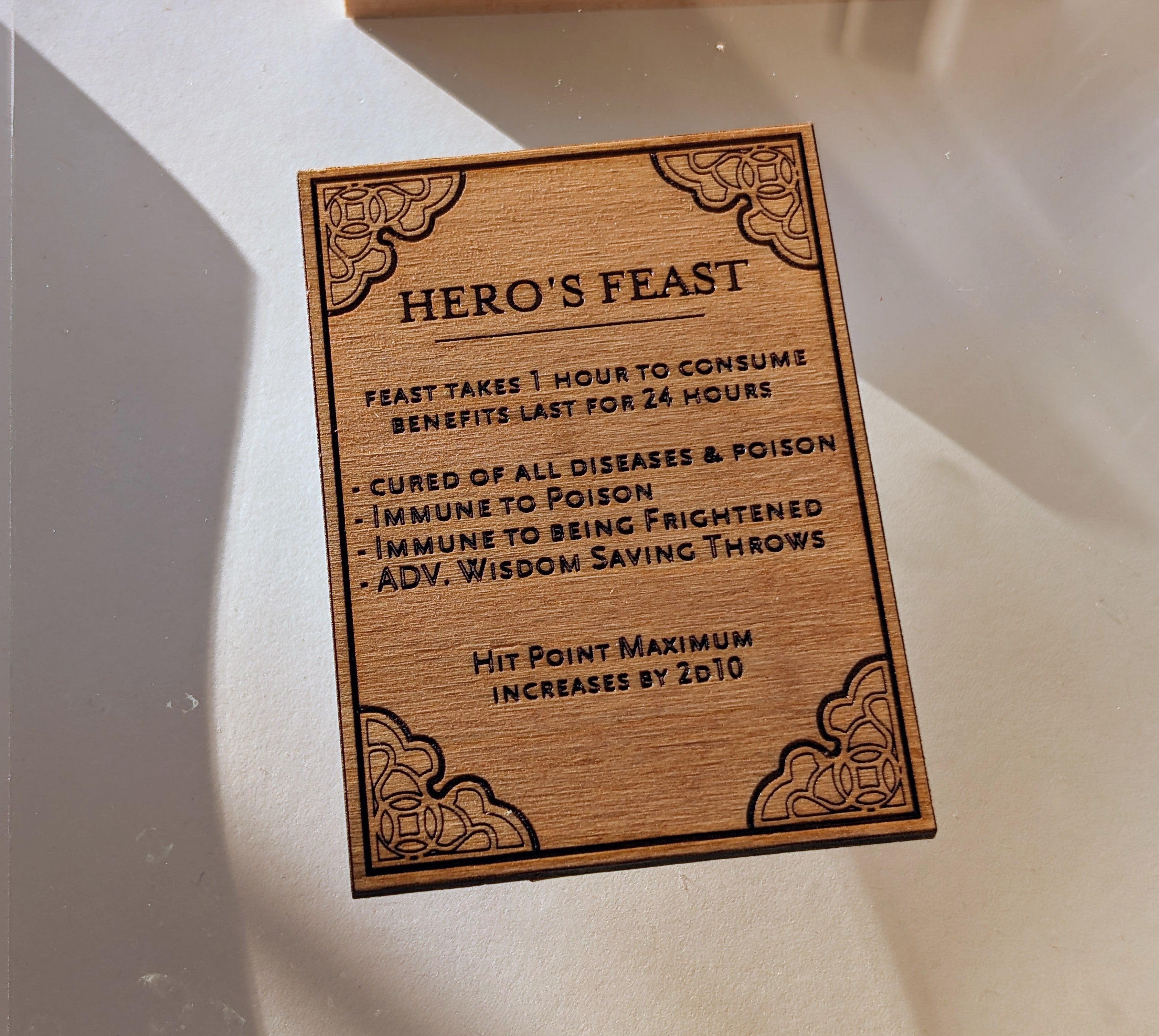 Card | Hero's Feast