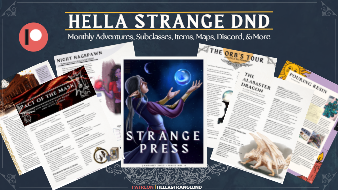 Strange Press 4 | January 2022